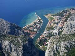 Omiš panorama